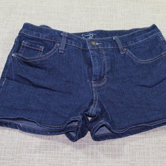 Jessica Simpson Blue Jean Shorts - LIKE NEW - Picture 1 of 5
